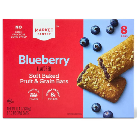 Market Pantry™ Blueberry Cereal Bars, 8 Count