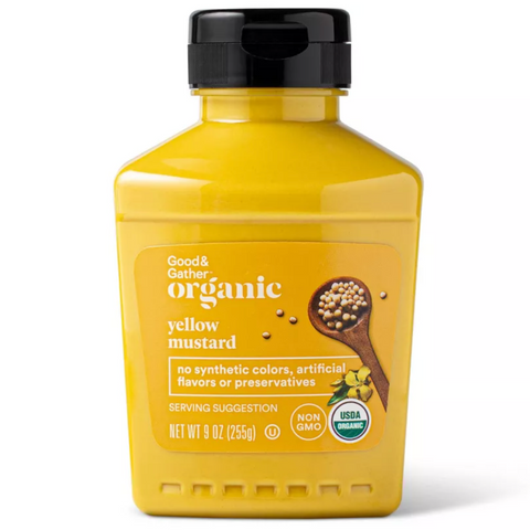 Good & Gather™Organic Yellow Mustard, 9oz