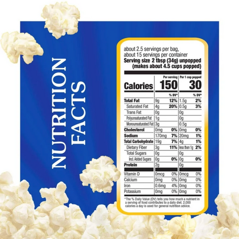 Act II Kettle Corn Microwave Popcorn, 2.75 oz, 6 Count