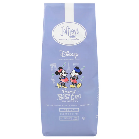 Joffrey's Disney Ground Coffee, Medium Roast, French Bistro Blend, 11 oz