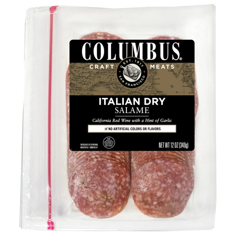 Columbus Italian Dry Salami, Refrigerated, 12 oz