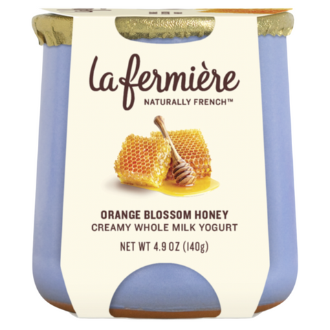 La Fermière Pressed Lemon Creamy Whole Milk Yogurt, 4.9 oz