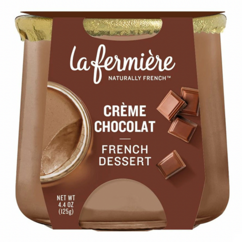 La Fermière Creme Chocolat Creamy Whole Milk Yogurt, 4.4 oz