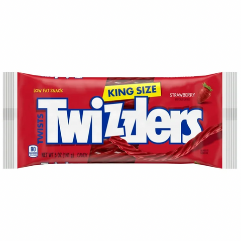 Twizzlers Twists Strawberry Flavored Licorice Style Candy, 5 oz