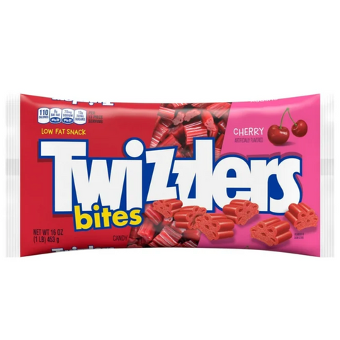 Twizzlers Bites Cherry Flavored Licorice Style Candy, 16 oz