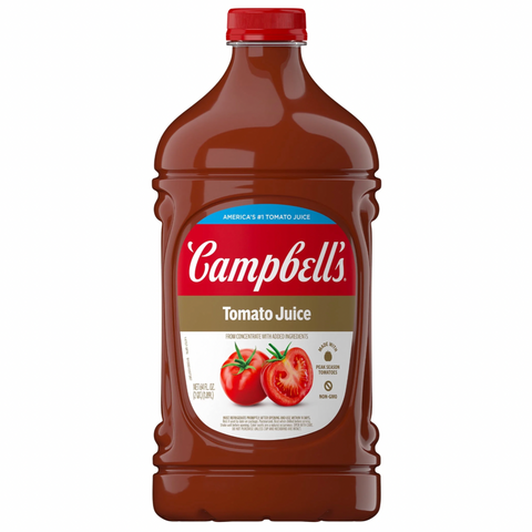 Campbell’s 100% Tomato Juice, 64 fl oz