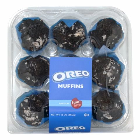 Oreo Two-bite Oreo Muffins, 13 oz, 9 Count