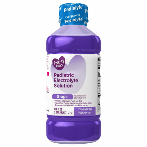 Parent's Choice Electrolyte Drink, Grape, 3.8 fl oz