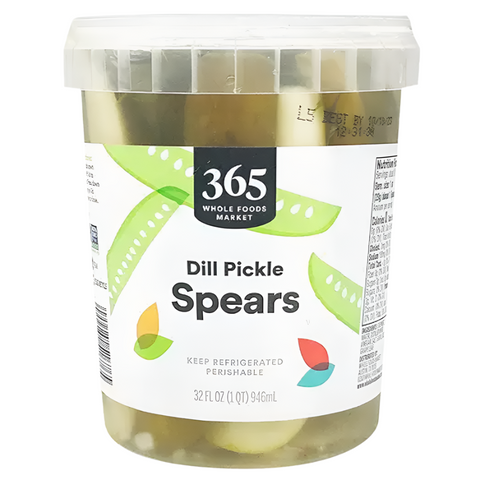 365 Dill Pickle Spears, 32 fl oz