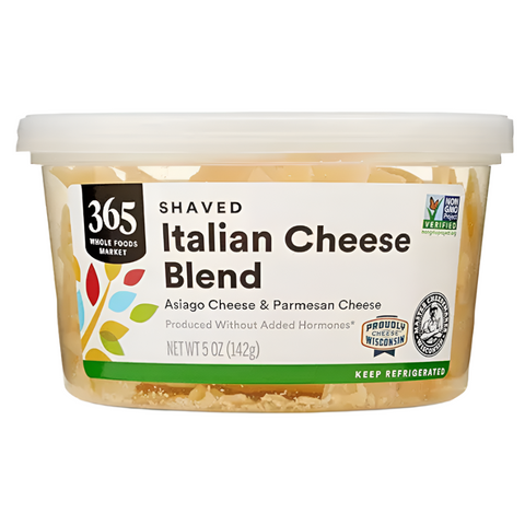 365 Shaved Italian Cheese Blend, 5 oz