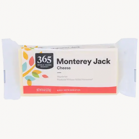 365 Monterey Jack Cheese, 8 oz