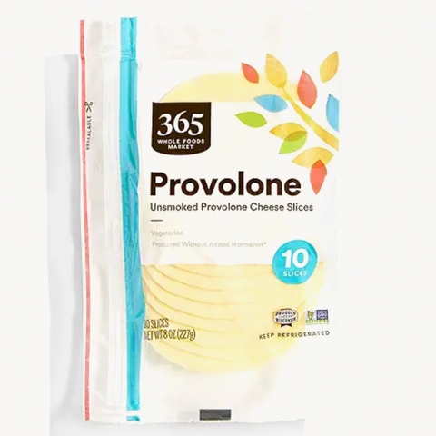 365 Provolone Cheese Slices, 10 Count