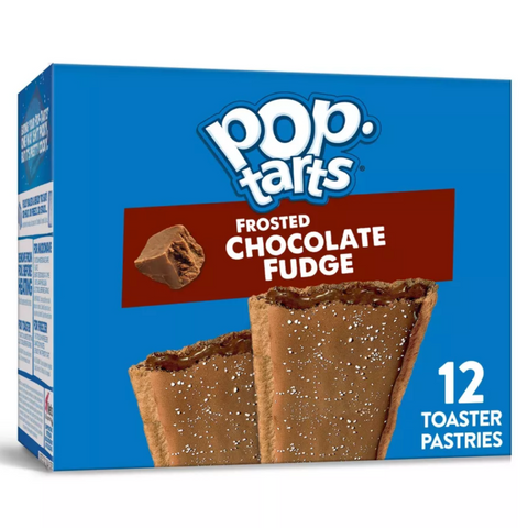 PopTarts Frosted Chocolate Fudge Pastries, 12 Count