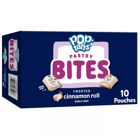 PopTarts Bites Frosted Cinnamon Roll, 10 Count