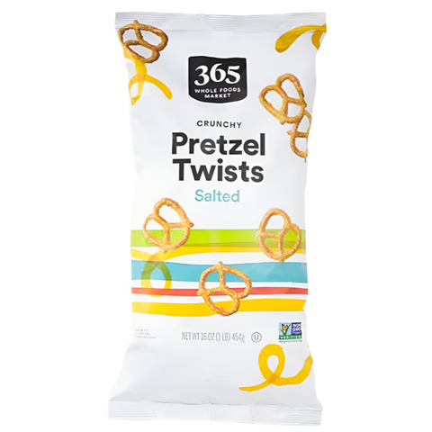 365 Crunchy Salted Pretzel Twists, 16 oz