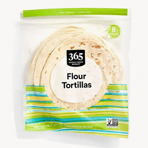 365 Organic Flour Tortillas, 12 oz, 6 Count