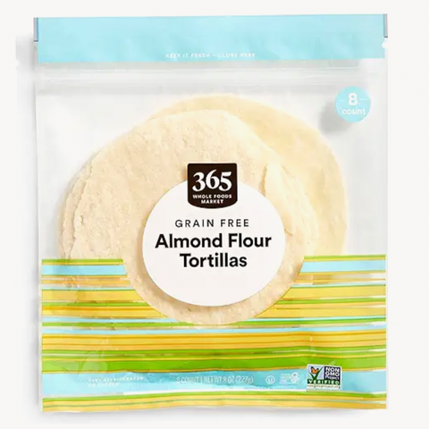 365 Grain Free Almond Flour Tortillas, 8 Count