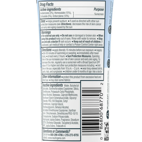 Neutrogena Ultra Sheer Dry-Touch SPF 70 Sunscreen Lotion, 3 fl. oz