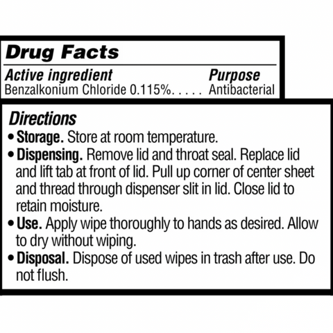 Wet Ones Antibacterial Hand Wipes Canister, Fresh Scent, 40 Count