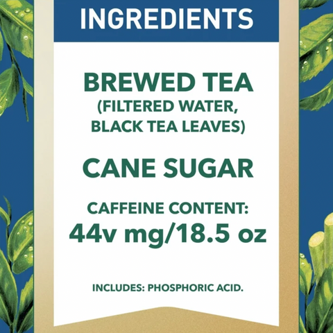 Gold Peak Real Brewed Tea Extra Sweet Bottled Tea Drink, 18.5 fl oz