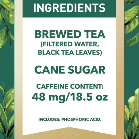 Gold Peak Real Brewed Tea Sweet Bottled Tea Drink, 18.5 fl oz