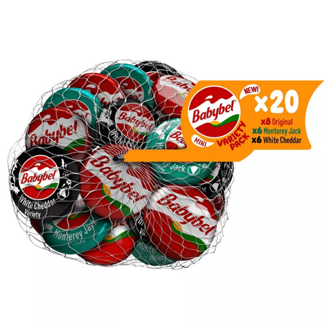 Babybel Variety Pack Cheeses, 14.1oz, 20 Ct