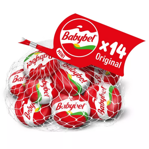 Mini Babybel Original Semisoft Cheeses, 9.9oz, 14 Ct