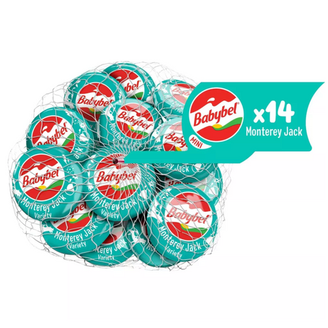 Mini Babybel Monterey Jack Cheese, 9.9oz, 14 Ct
