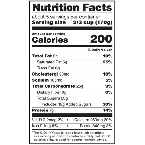 bettergoods Whole Milk Strawberries and Cream Flavored Greek Yogurt, 32 oz