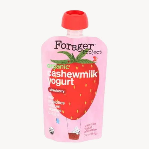 Forager Project Organic Strawberry Cashew Yogurt, 3.2 oz