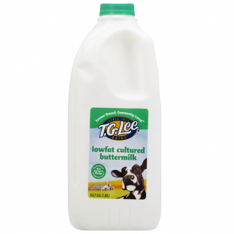 T.G. Lee Dairy Low Fat Cultured Buttermilk, Half Gallon