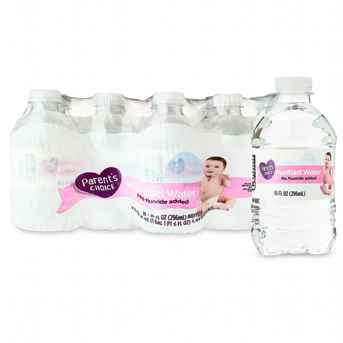 Parent's Choice Purified Water, 10oz, 15 Count
