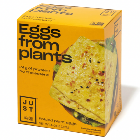 Just Egg Folded, Plant-Based Egg, Non-GMO, Egg-Free 4 Count, 8 oz