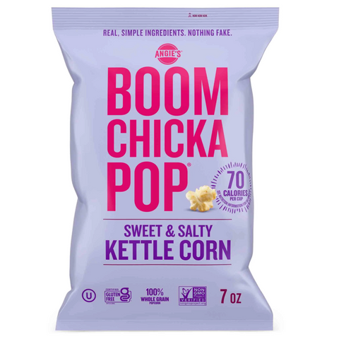 Angie's BOOMCHICKAPOP Sweet & Salty Kettle Corn Popcorn, 7 oz