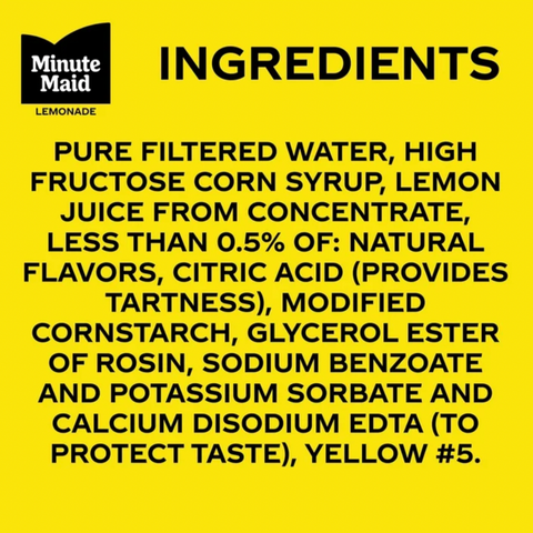 Minute Maid Lemonade, 16.9 Fl. Oz., 6 Count