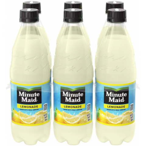 Minute Maid Lemonade, 16.9 Fl. Oz., 6 Count