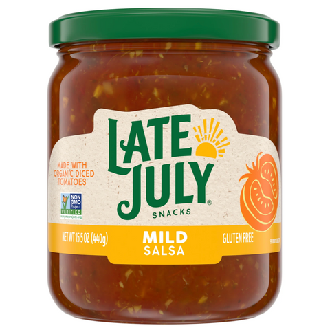 Late July Snacks Mild Salsa, 15.5 oz