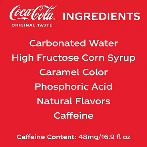 Coca-Cola Soda Soft Drink, 16.9 fl. oz., 24 Count