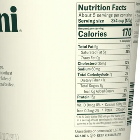 Chobani Non-Fat Greek Yogurt Whole Milk Plain, 32 oz