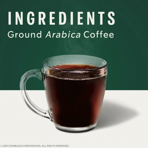 Starbucks French Roast Dark Roast Ground Coffee, 12 oz