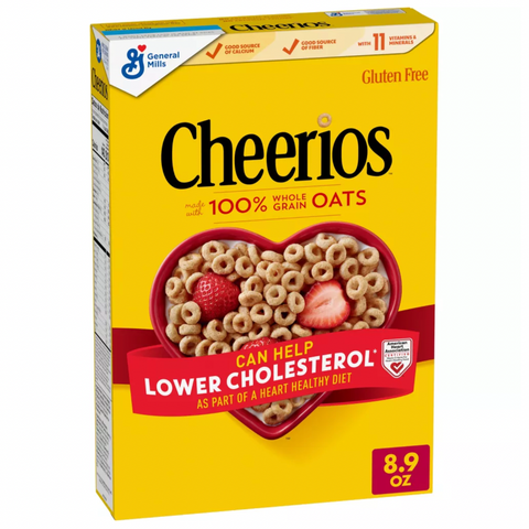 Cheerios Heart Healthy Gluten Free Breakfast Cereal, 8.9 oz