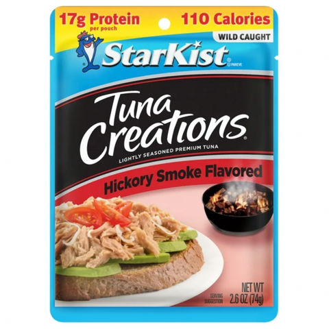 Starkist Tuna Creations Pouch, Hickory Smoked, 2.6 oz