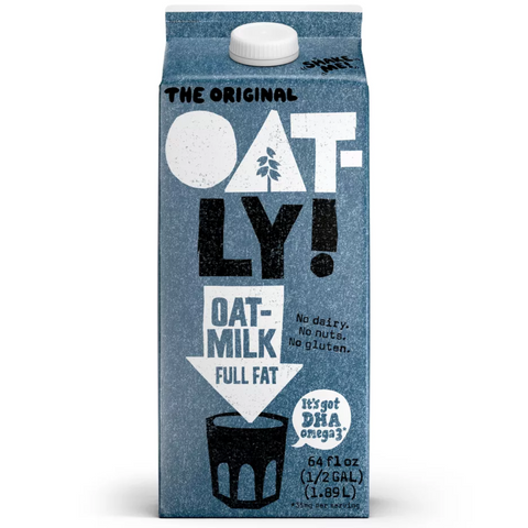 Oatly The Original Full Fat Oatmilk Non-Dairy Milk, 64 fl oz
