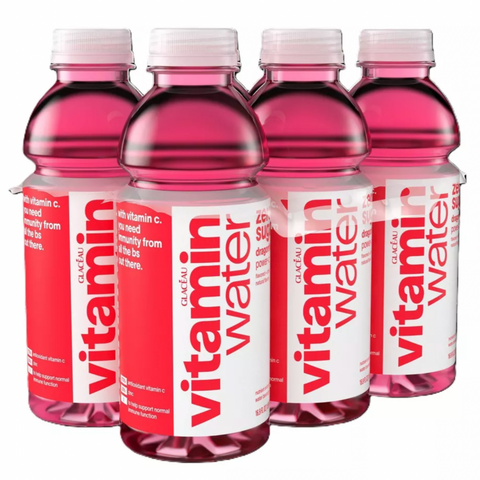Vitaminwater vitaminwater Power-C Zero Sugar Dragonfruit, 16.9 fl oz, 6 Ct