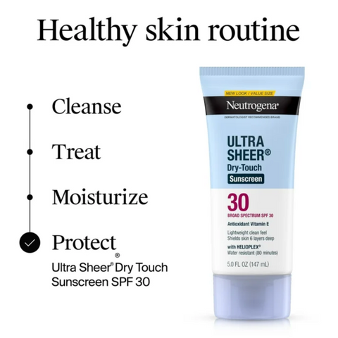 Neutrogena Ultra Sheer Dry-Touch SPF 30 Sunscreen Lotion, 5 fl. oz