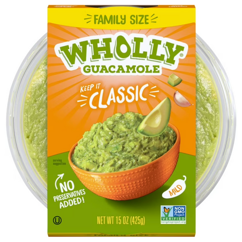 Wholly Guacamole Classic Bowl, Family Size, 15 oz