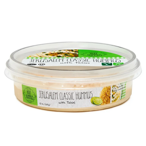 Holy Hummus Jerusalem With Tahini, 10 oz