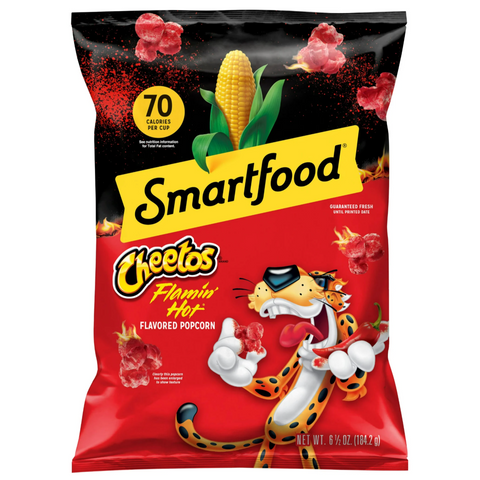 Smartfood Cheetos Flamin Hot Flavored Popcorn, 6.5 oz