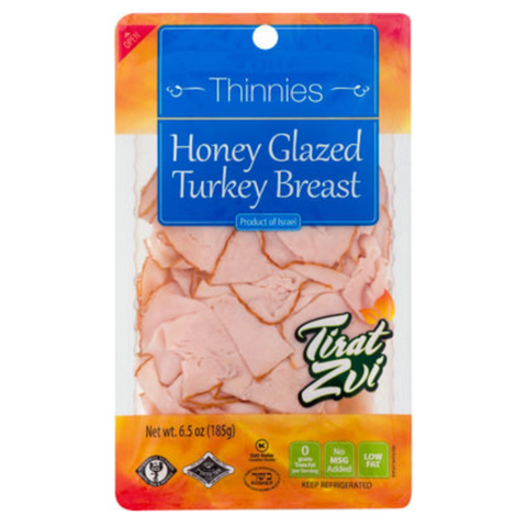 Tirat Zvi Thinnies Honey Glazed Turkey Breast 6.5 oz