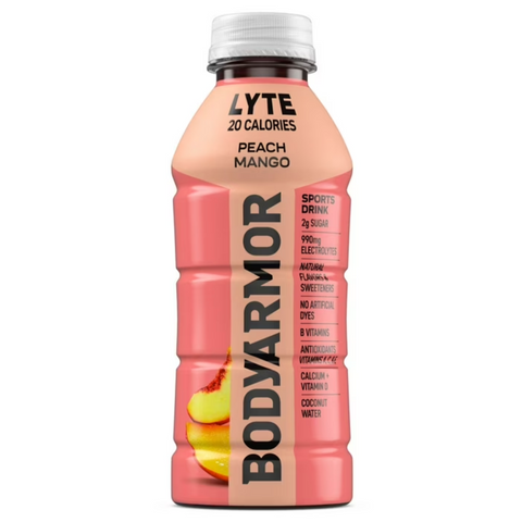 BodyArmor LYTE Sports Drink, Peach Mango, 16 Fl. oz.